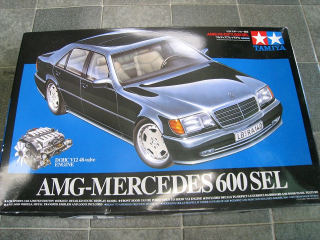 [TAMIYAタミヤ]AMG Mercedesメルセデス600SEL